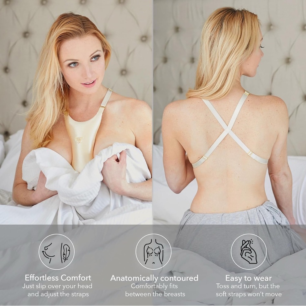 Intimia Breast Pillow for Chest Wrinkles and Side Sleeping -